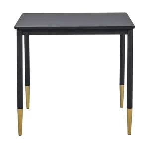 Billigare Shalford Matbord 80 cm Svart/Guld - Möbler