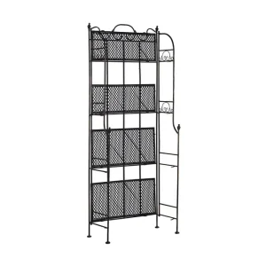 Billigare Trädgårdshylla Carpinone 61x31 cm Svart - Utemöbler & utemiljö