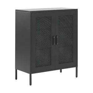 Skåp Mavora 80x40 cm Stål/Svart - Förvaring risnedsättning