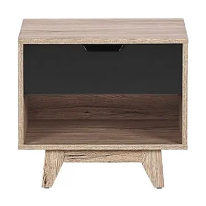 Hultz Soffbord 50 cm Svart/Ljust Trä - Möbler Kampanjpris
