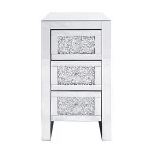 Bästa pris Sängbord Avoudrey 30 cm Spegeleffekt/Silver - Möbler
