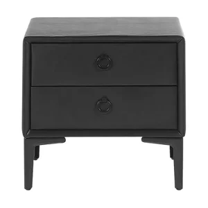 Sänkt pris Sezanne Sängbord 44 cm Konstläder/Svart - Möbler
