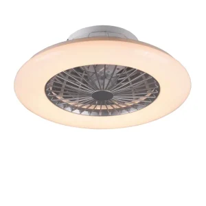 Fynd Trio Lighting Stralsund LED tak/ vägg fläkt vit Vit - Belysning