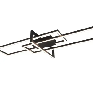 Sista chansen Trio Lighting Salinas LED Plafond mattsvart Matt svart - Belysning
