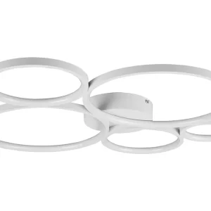 Trio Lighting Rondo LED Plafond mattvit 5L Matt vit - Belysning Begränsat erbjudande