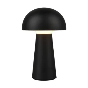 Trio Lighting Lennon LED Bordslampa svart uppladdningsbar Svart - Belysning Snabb frakt