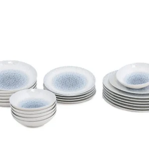 Snabb frakt Subatan Tallriksset 24 Delar Porslin/Vit - Servering & matlagning