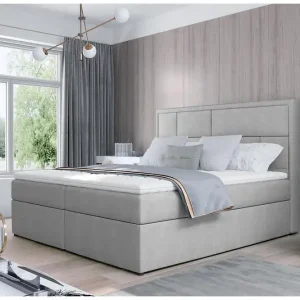 Begränsat erbjudande Emeron Sängpaket 160x200 cm Grå - Möbler