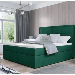 Säker betalning Emeron Sängpaket 160x200 cm Grön - Möbler