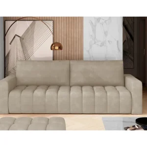 Alazaro 3-sits Bäddsoffa Grå - Möbler Outlet