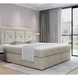 Sidria Sängpaket 140x200 cm Beige - Möbler Premium