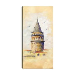 Lägg i varukorgen Canvastavla DKY Cities & Countries Flerfärgad 50x120 cm - Inredning