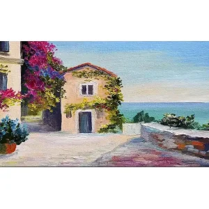 Canvastavla YTY Buildings & Cityscapes Flerfärgad 120x50 cm - Inredning Premium