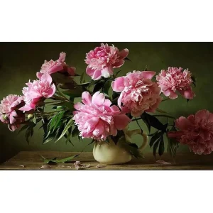 Utförsäljning Canvastavla YTY Floral & Botanical Flerfärgad 120x50 cm - Inredning