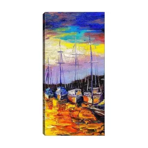 Canvastavla DKY Landscape & Nature Flerfärgad 50x120 cm - Inredning Populärt val