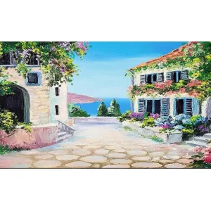 Beställ nu Canvastavla YTY Buildings & Cityscapes Flerfärgad 120x50 cm - Inredning