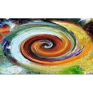 Canvastavla YTY Abstract & Fractals Flerfärgad 120x50 cm - Inredning Premium
