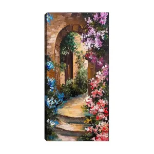 Canvastavla DKY Floral & Botanical Flerfärgad 50x120 cm - Inredning Sänkt pris