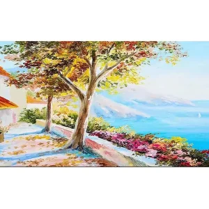 Canvastavla YTY Landscape & Nature Flerfärgad 120x50 cm - Inredning Expressleverans