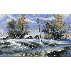 Canvastavla YTY Landscape & Nature Flerfärgad 120x50 cm - Inredning Begränsat antal