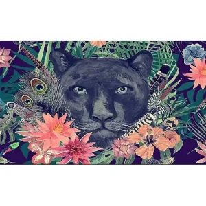 Canvastavla YTY Animals Flerfärgad 120x50 cm - Inredning Snabb leverans