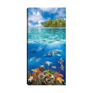 Canvastavla DKY Landscape & Nature Flerfärgad 50x120 cm - Inredning Sista chansen