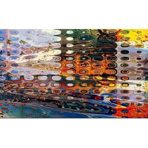 Canvastavla YTY Abstract & Fractals Flerfärgad 120x50 cm - Inredning Outlet