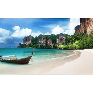 Canvastavla YTY Nautical & Beach Flerfärgad 120x50 cm - Inredning Kampanj