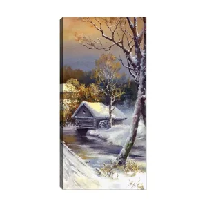 Premium Canvastavla DKY Landscape & Nature Flerfärgad 50x120 cm - Inredning