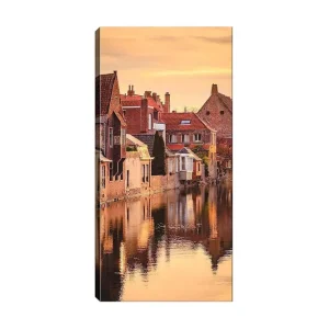 Endast idag Canvastavla DKY Cities & Countries Flerfärgad 50x120 cm - Inredning