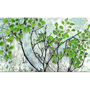 Canvastavla YTY Floral & Botanical Flerfärgad 120x50 cm - Inredning Rabatter