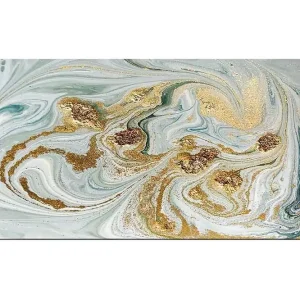 Canvastavla YTY Abstract & Fractals Flerfärgad 120x50 cm - Inredning Kundfavorit