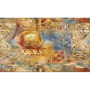 Sista chansen Canvastavla YTY Oriental Flerfärgad 120x50 cm - Inredning