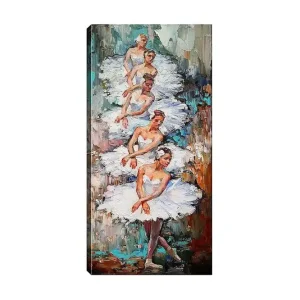 Canvastavla DKY People Flerfärgad 50x120 cm - Inredning Kampanjpris