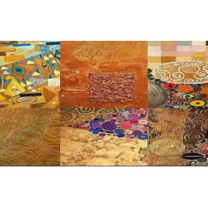 Begränsat erbjudande Canvastavla YTY Abstract & Fractals Flerfärgad 120x50 cm - Inredning