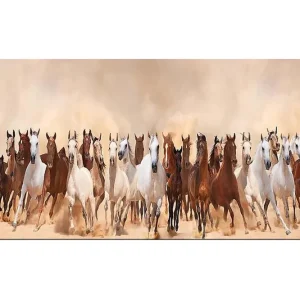 Köp online Canvastavla YTY Animals Flerfärgad 120x50 cm - Inredning