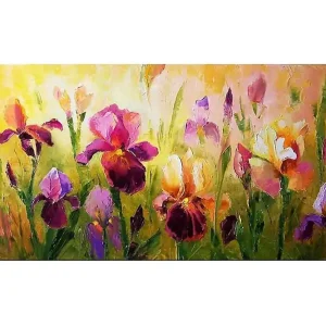 Trygg betalning Canvastavla YTY Floral & Botanical Flerfärgad 120x50 cm - Inredning