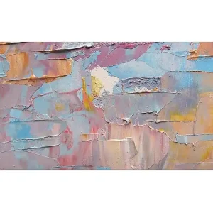 Rabatt Canvastavla YTY Abstract & Fractals Flerfärgad 120x50 cm - Inredning