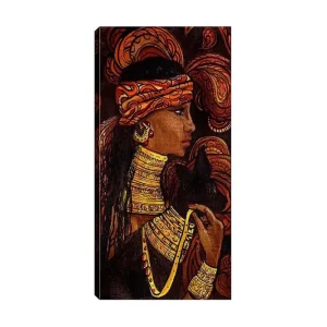 Canvastavla DKY World Cultures Flerfärgad 50x120 cm - Inredning Säker betalning