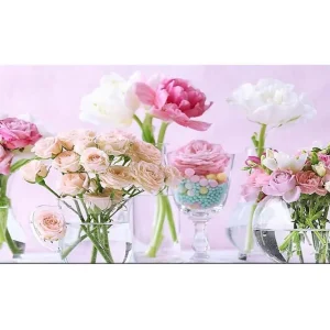 Canvastavla YTY Floral & Botanical Flerfärgad 120x50 cm - Inredning Billigare