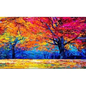 Canvastavla YTY Landscape & Nature Flerfärgad 120x50 cm - Inredning Erbjudandepris