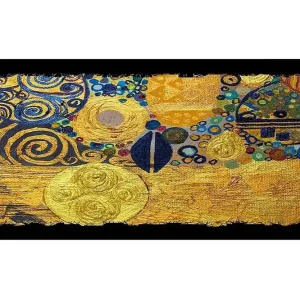 Nyhet Canvastavla YTY Abstract & Fractals Flerfärgad 120x50 cm - Inredning