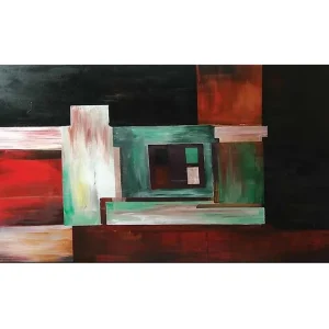 Canvastavla YTY Abstract & Fractals Flerfärgad 120x50 cm - Inredning Begränsat erbjudande