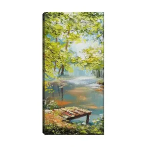 Kundfavorit Canvastavla DKY Landscape & Nature Flerfärgad 50x120 cm - Inredning