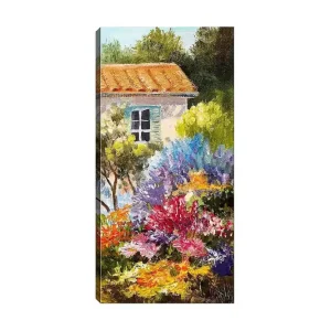 Utförsäljning Canvastavla DKY Floral & Botanical Flerfärgad 50x120 cm - Inredning