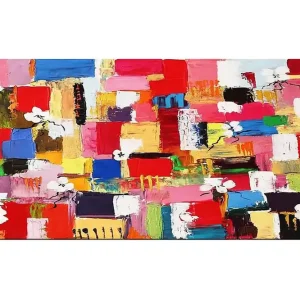 Canvastavla YTY Abstract & Fractals Flerfärgad 120x50 cm - Inredning Lågt pris