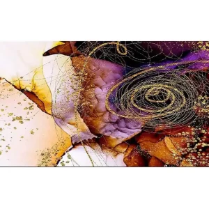 Canvastavla YTY Floral & Botanical Flerfärgad 120x50 cm - Inredning Nyhet
