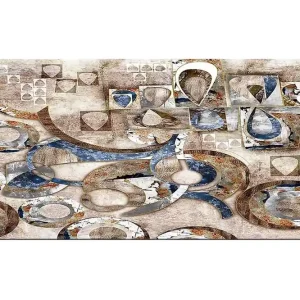 Canvastavla YTY Abstract & Fractals Flerfärgad 120x50 cm - Inredning Billigare