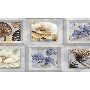 Nyhet Canvastavla YTY Floral & Botanical Flerfärgad 120x50 cm - Inredning
