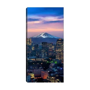 Expressleverans Canvastavla DKY Cities & Countries Flerfärgad 50x120 cm - Inredning